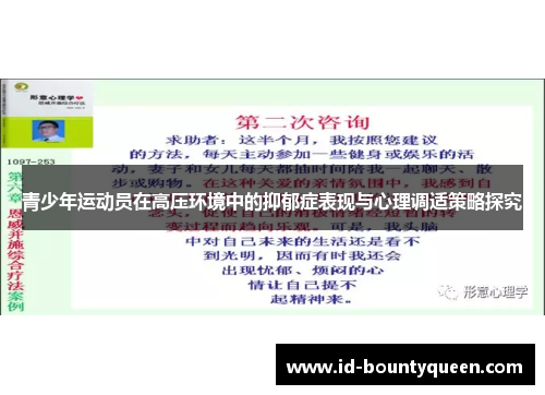 青少年运动员在高压环境中的抑郁症表现与心理调适策略探究